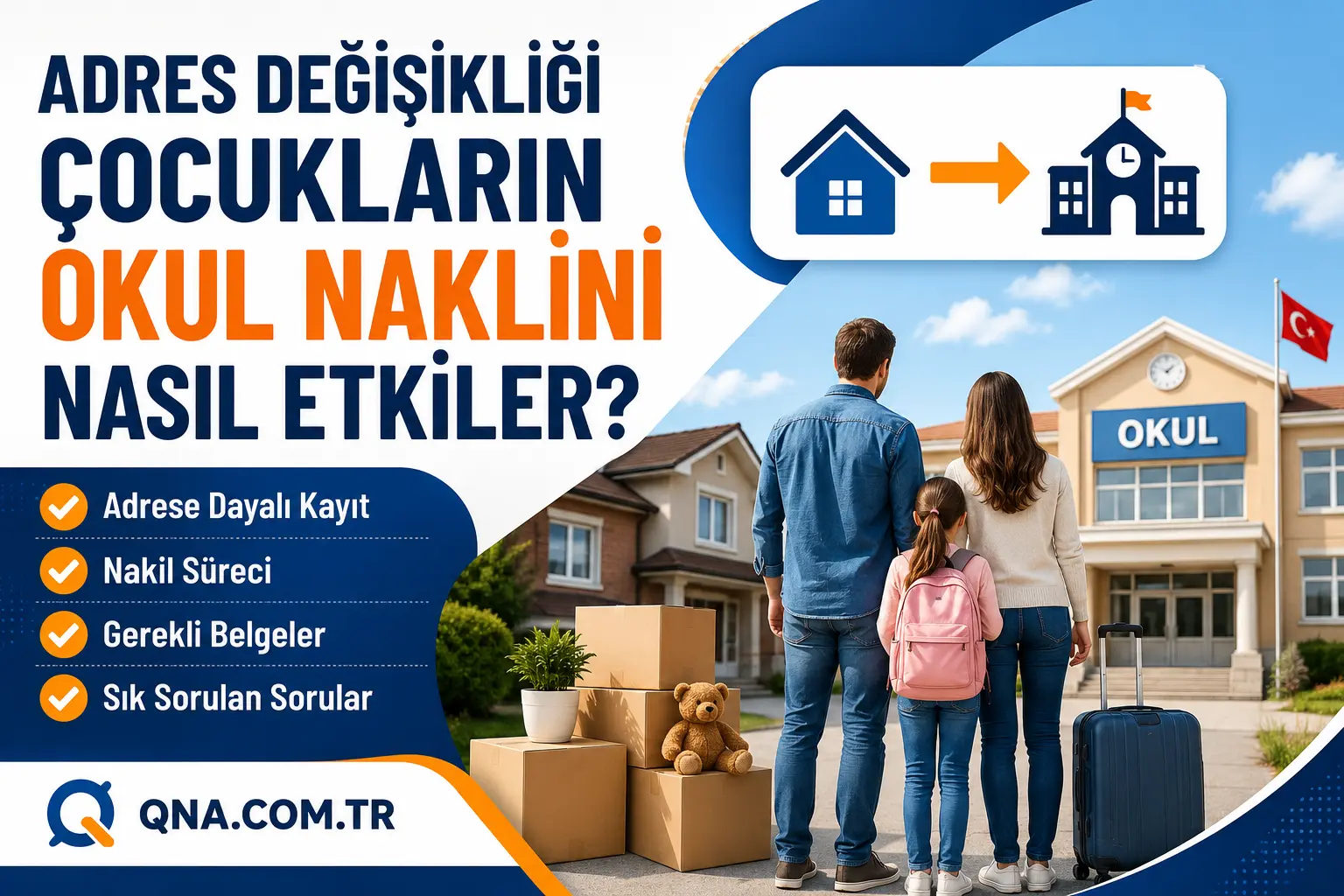Adres değişikliği çocukların okul naklini nasıl etkiler?