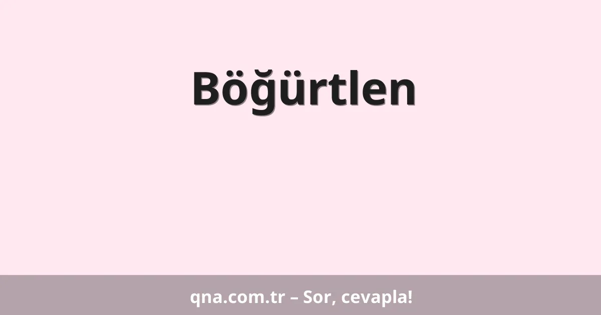 Böğürtlen