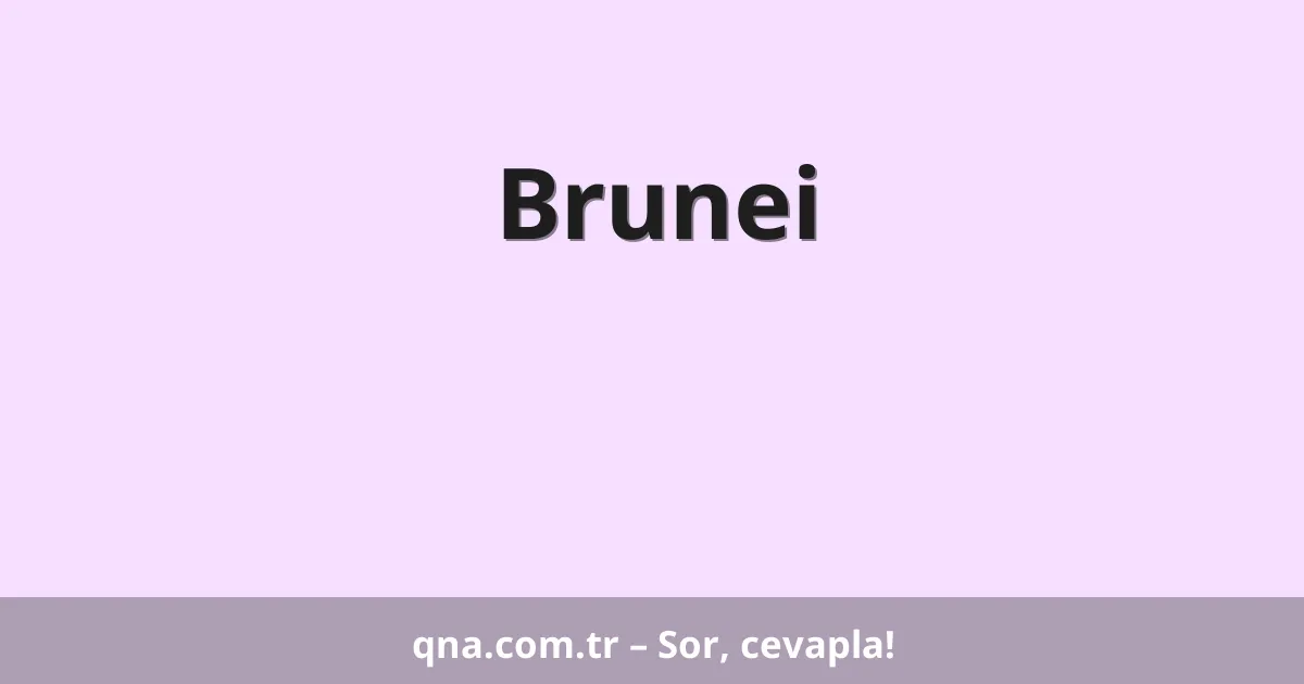 Brunei