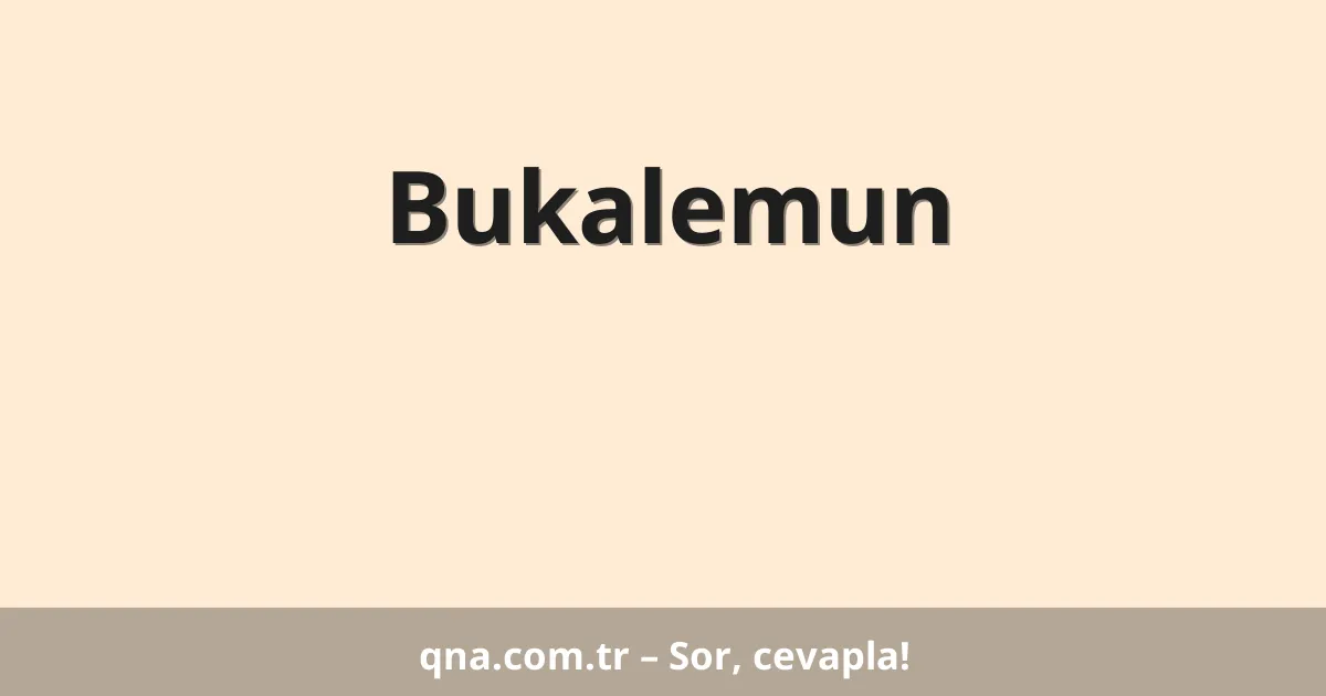Bukalemun