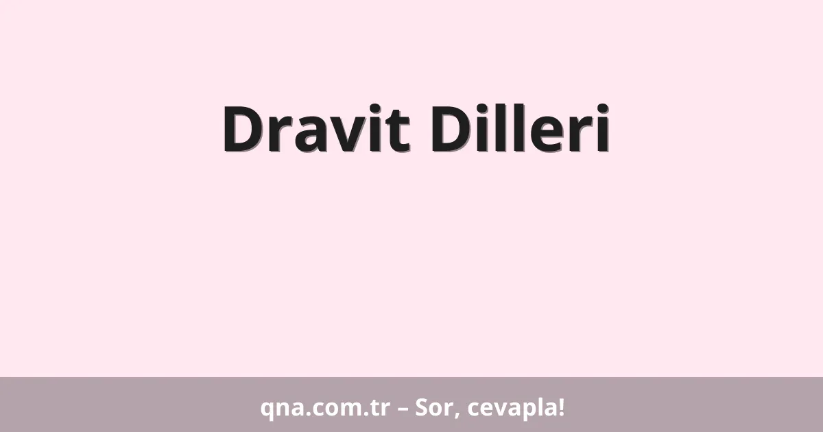 Dravit Dilleri