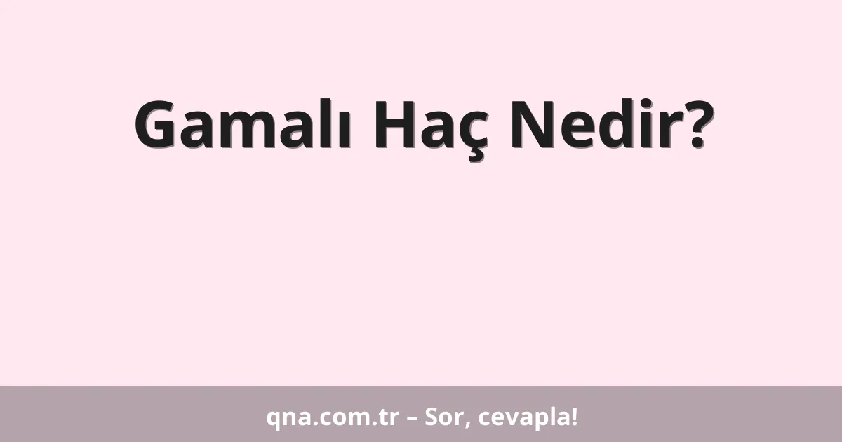 Gamalı Haç Nedir?