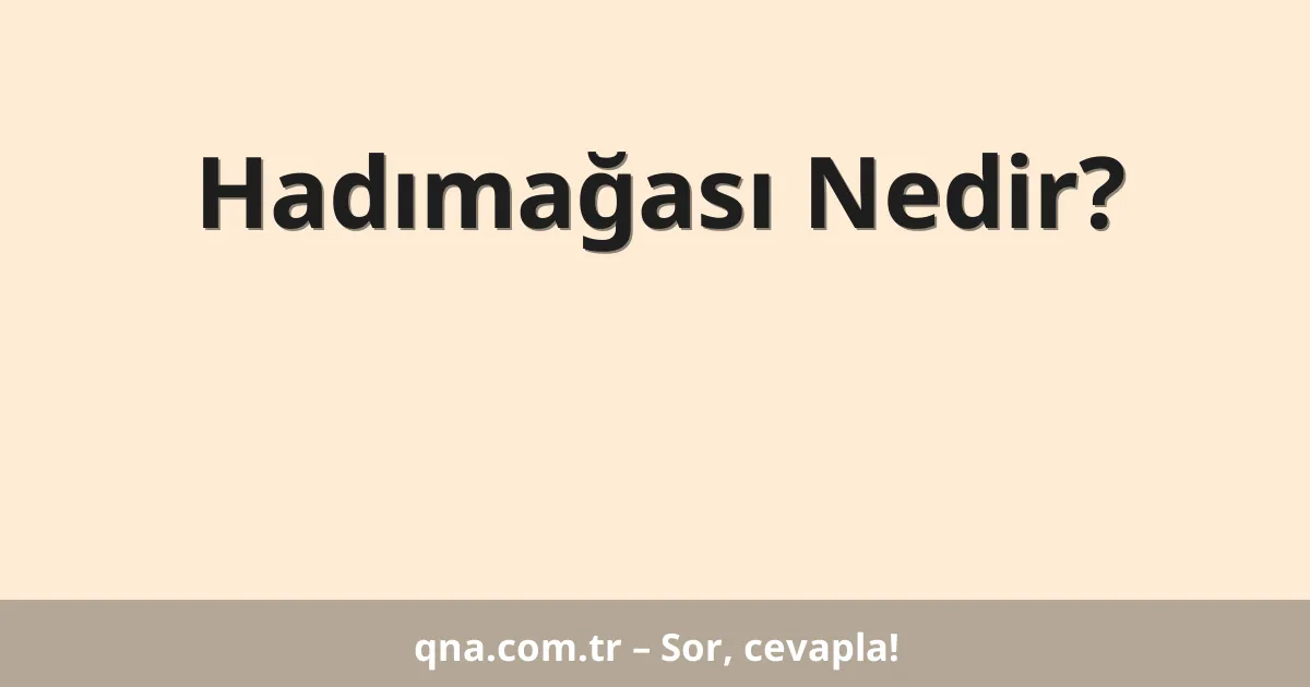 Hadımağası Nedir?