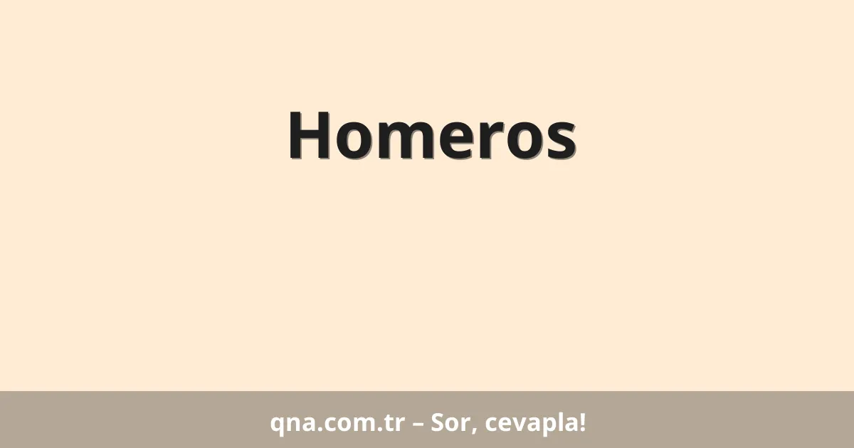 Homeros