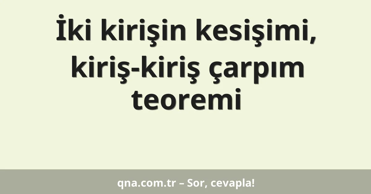 İki kirişin kesişimi, kiriş-kiriş çarpım teoremi