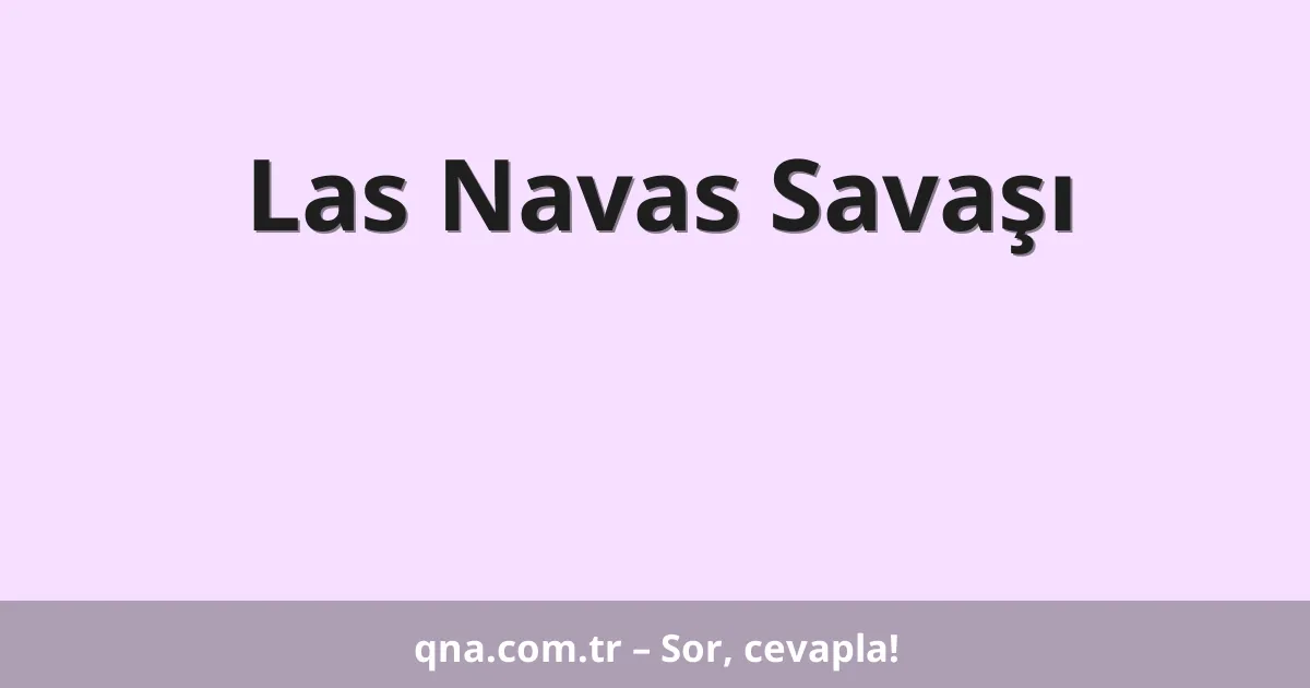 Las Navas Savaşı