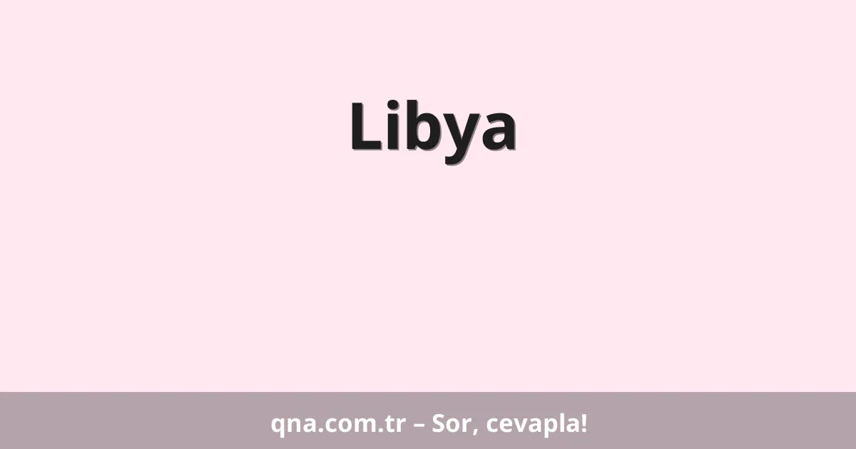 Libya
