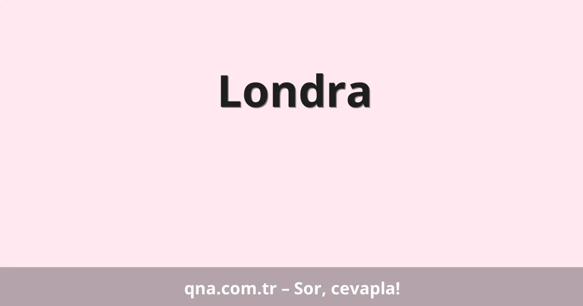 Londra