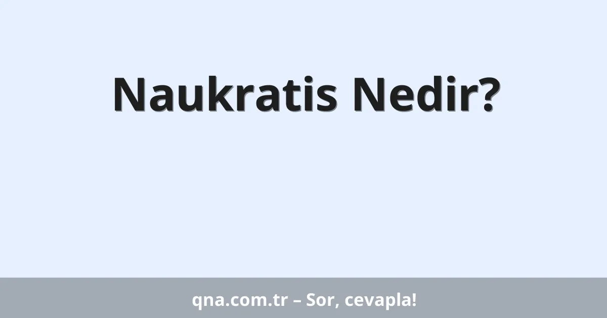 Naukratis Nedir?