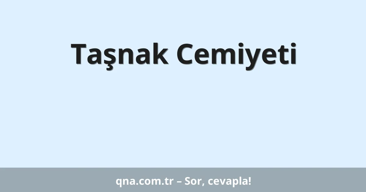 Taşnak Cemiyeti