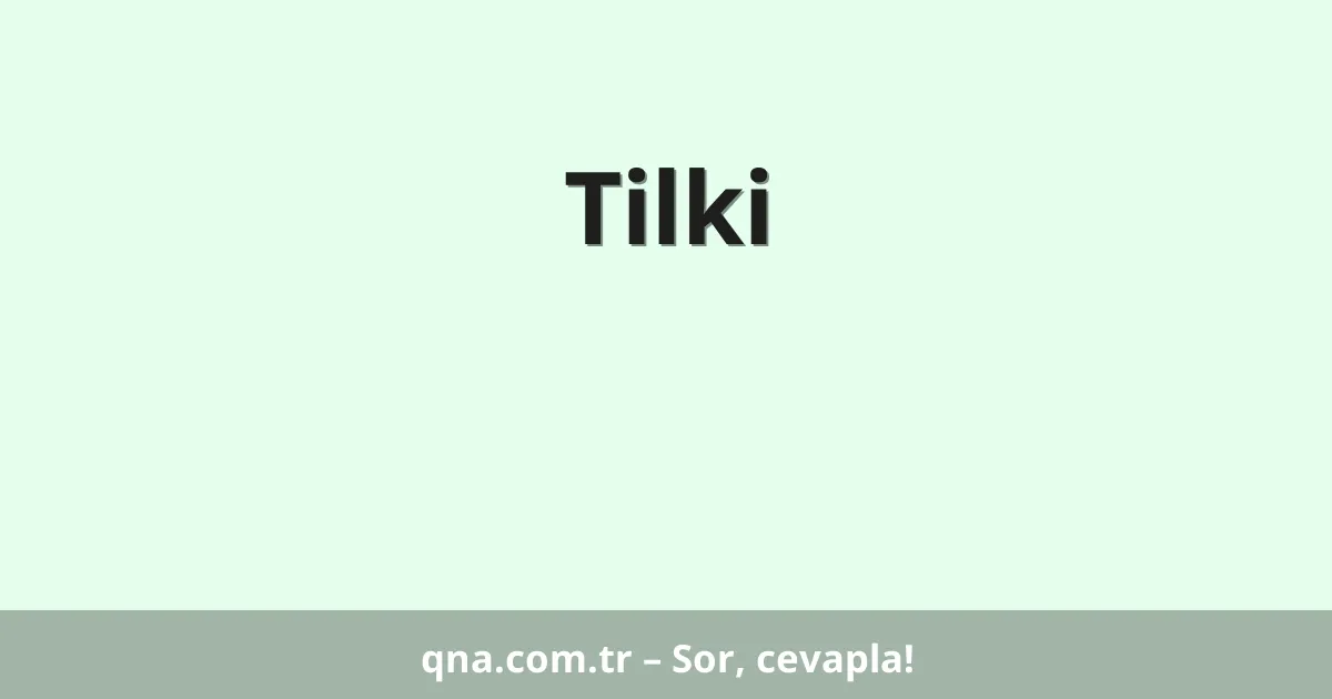 Tilki