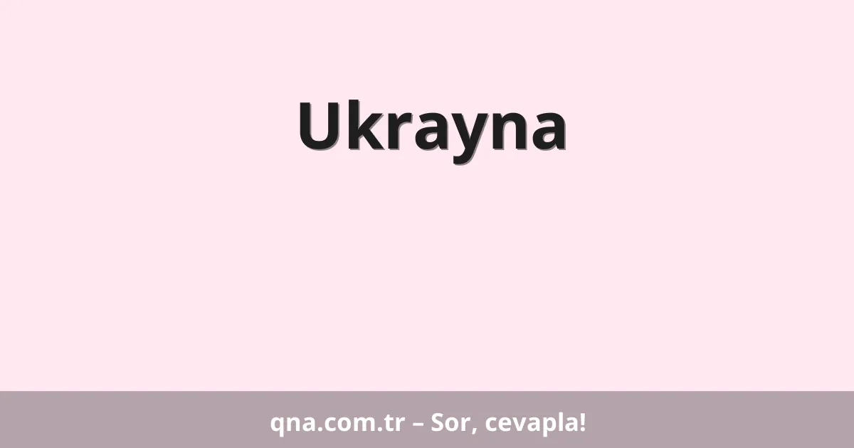 Ukrayna
