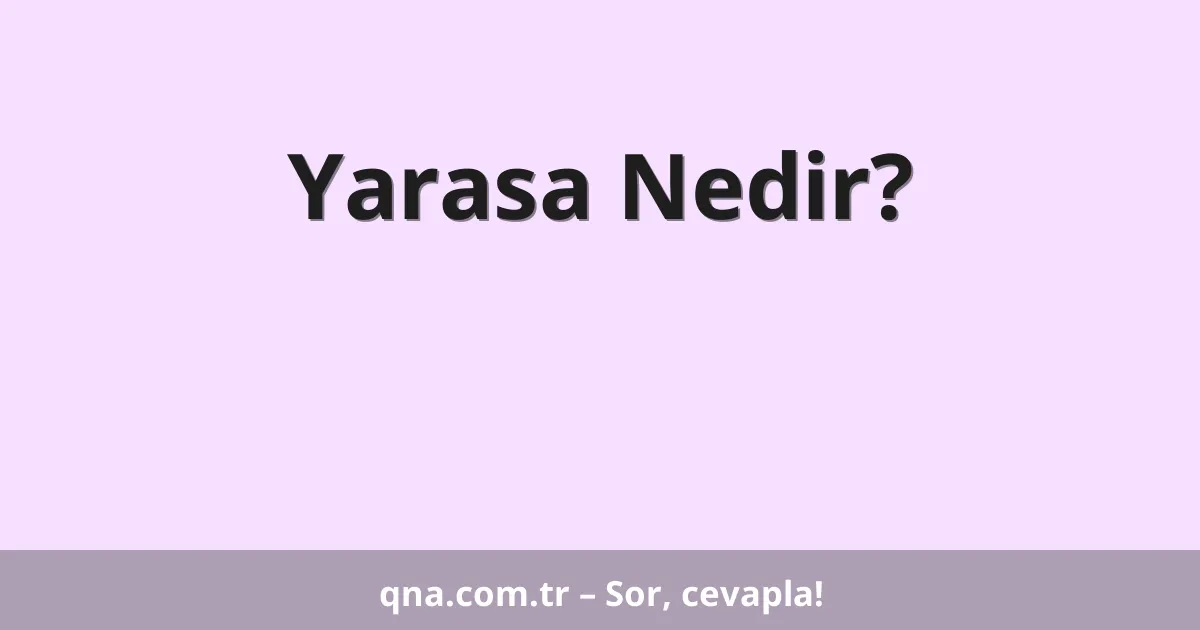 Yarasa Nedir?