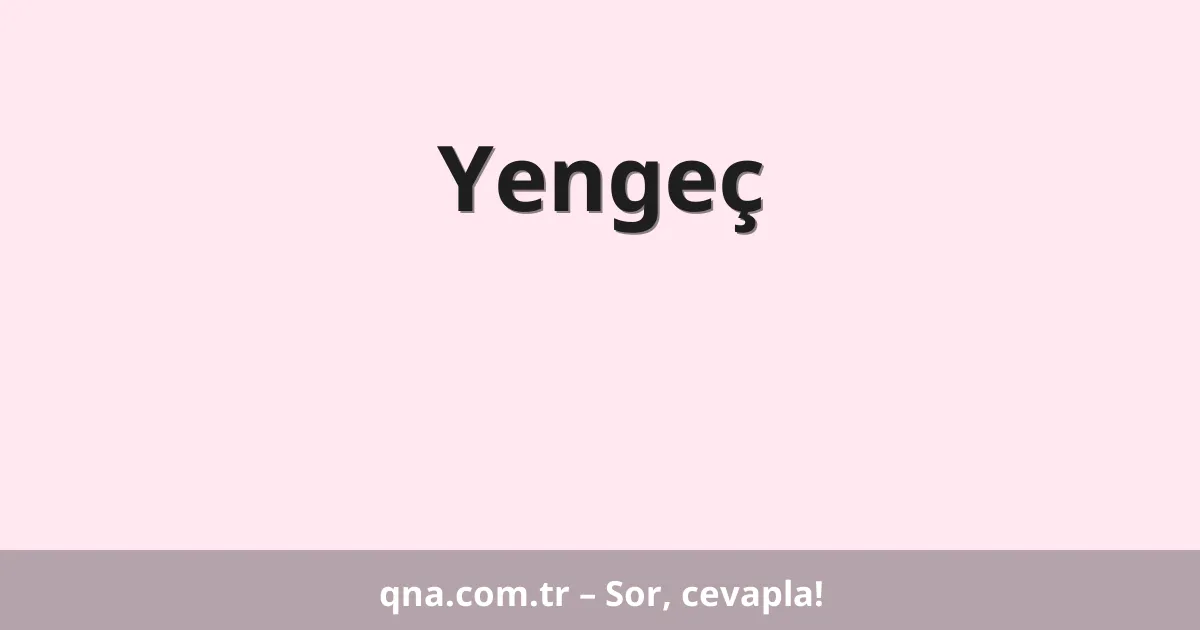 Yengeç