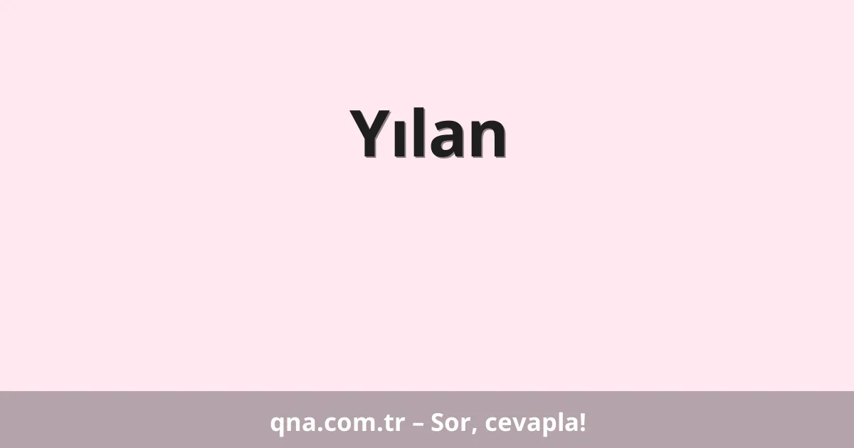 Yılan