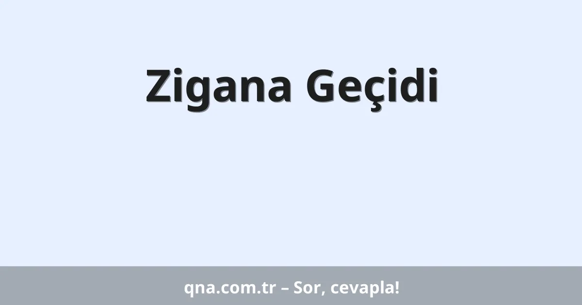 Zigana Geçidi